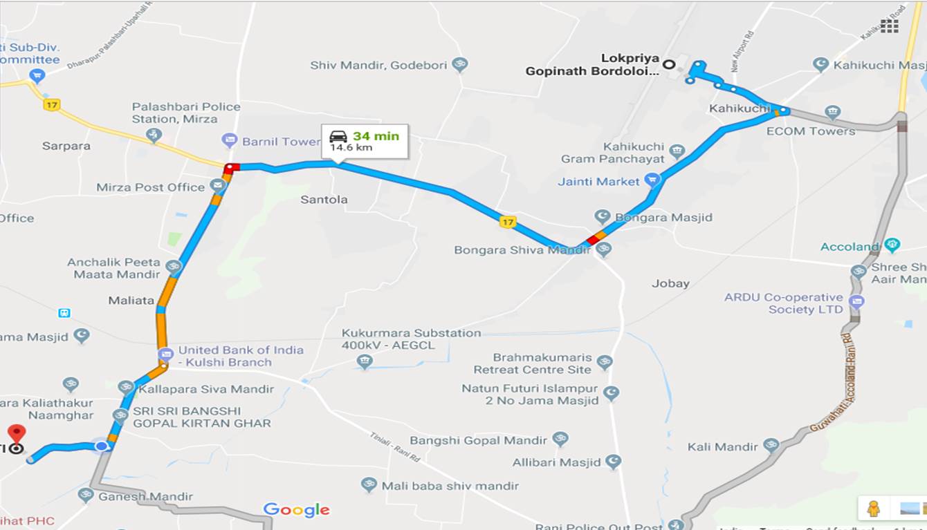 Map Airport